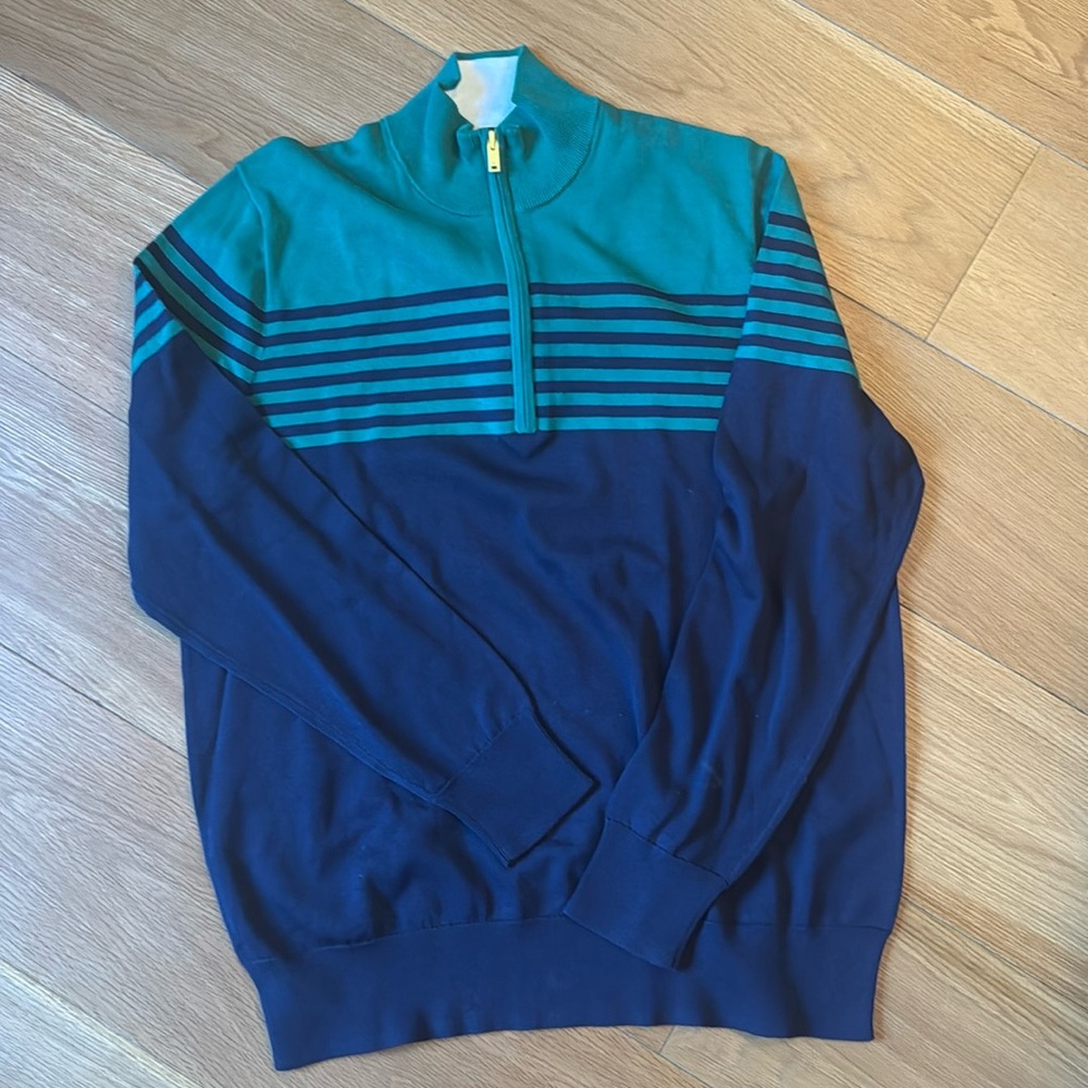Brooks Brothers zip neck